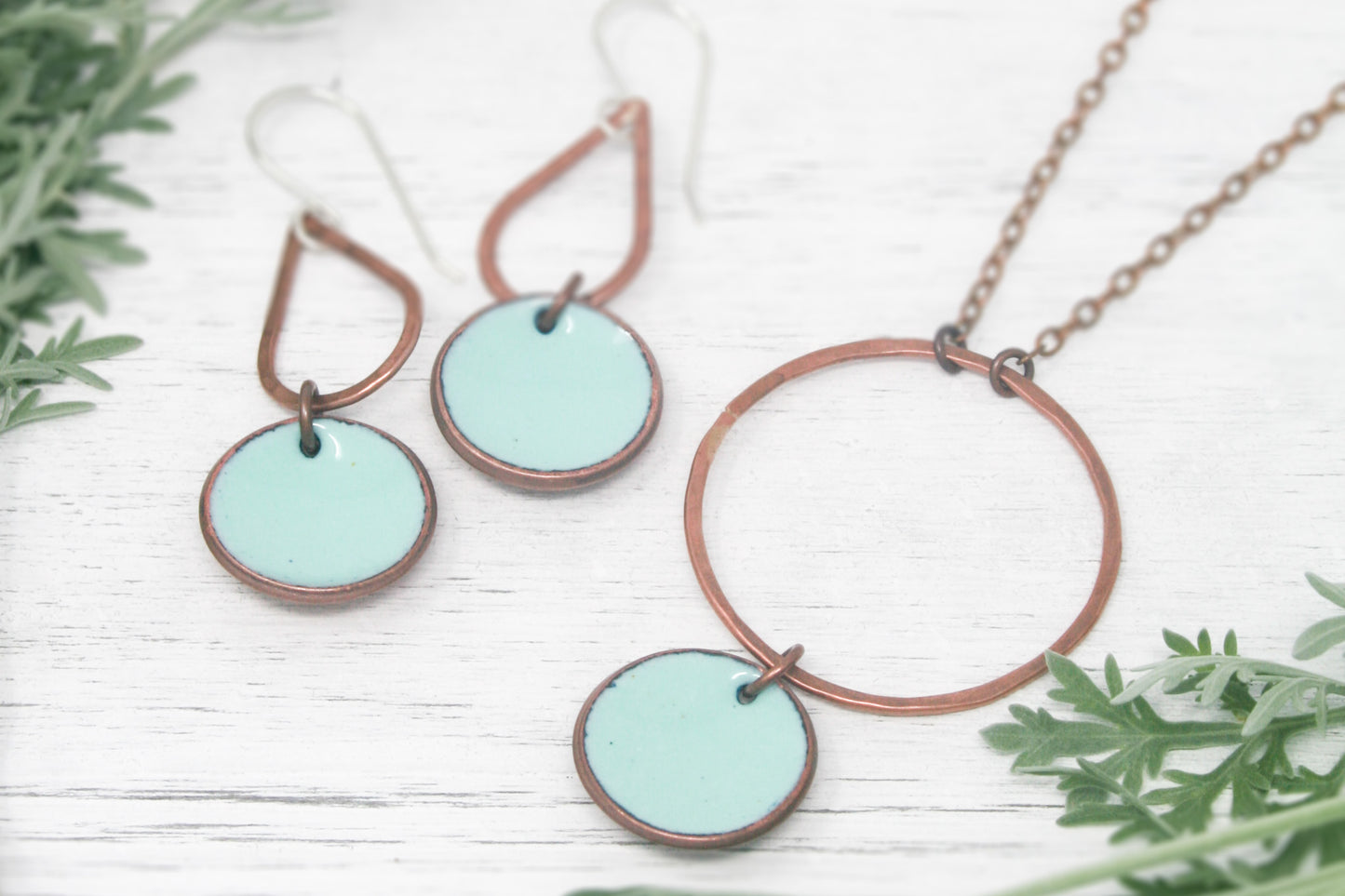 Large Copper Revolve Penny necklace [made to order]